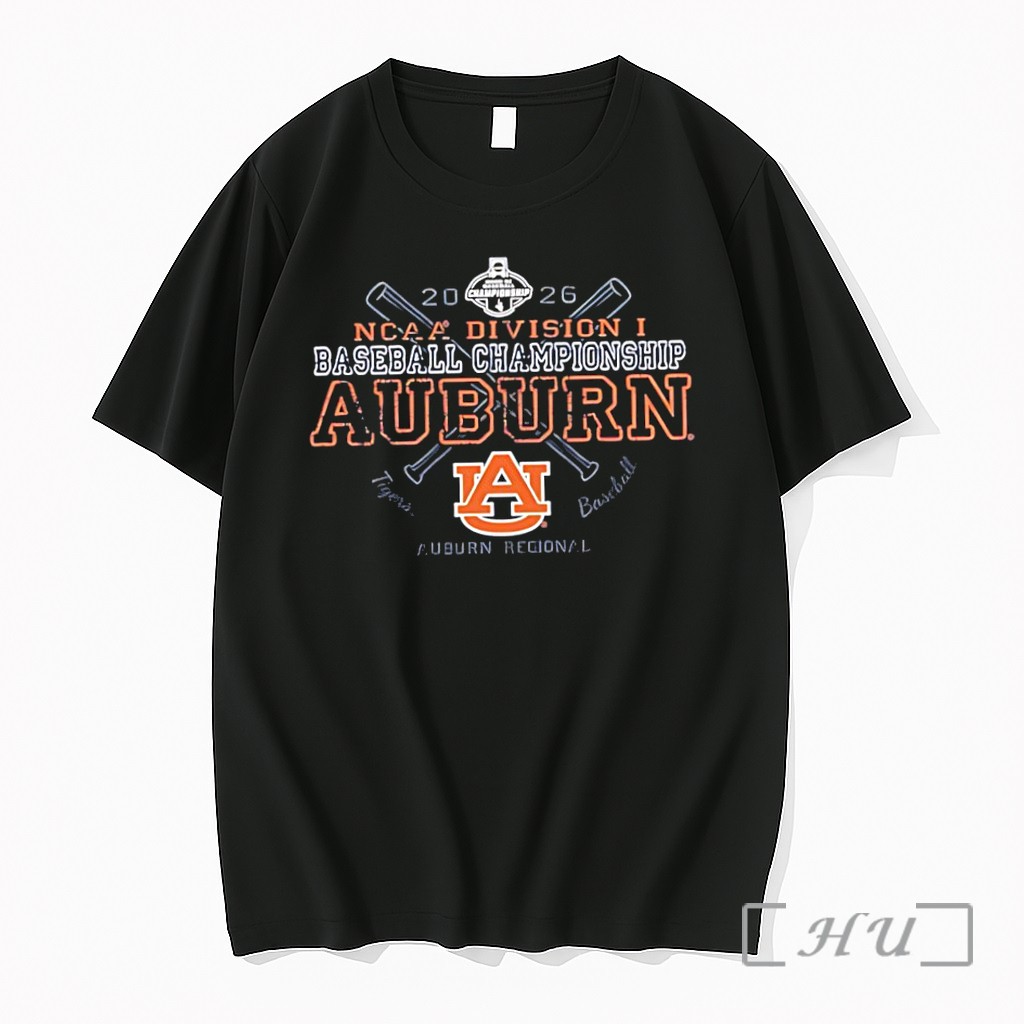 Officials Auburn Tigers 2026 Ncaa Di Baseball Regional Championship Premium T Shirts Sweater Hoodie
