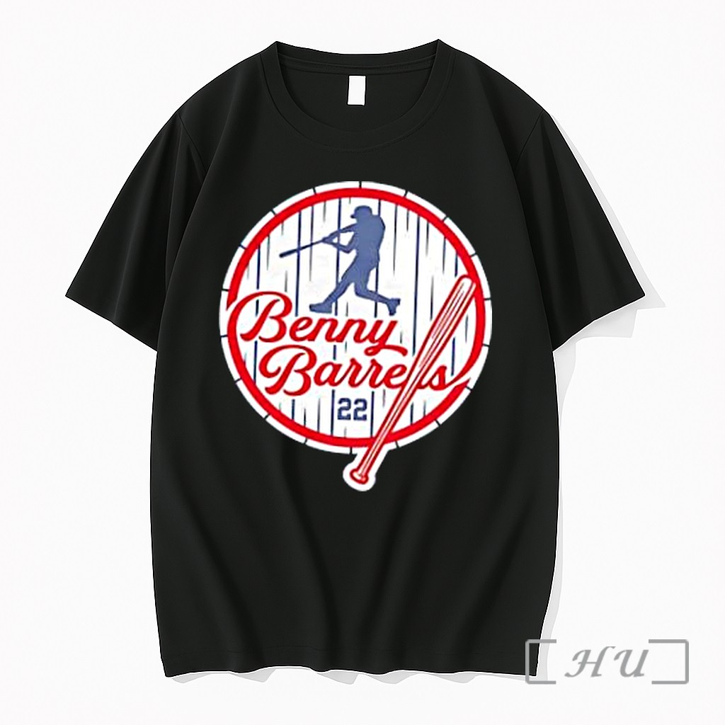Officials Ben Rice New York Yankees Mlb Benny Barrels 22 Premium T Shirts Sweater Hoodie