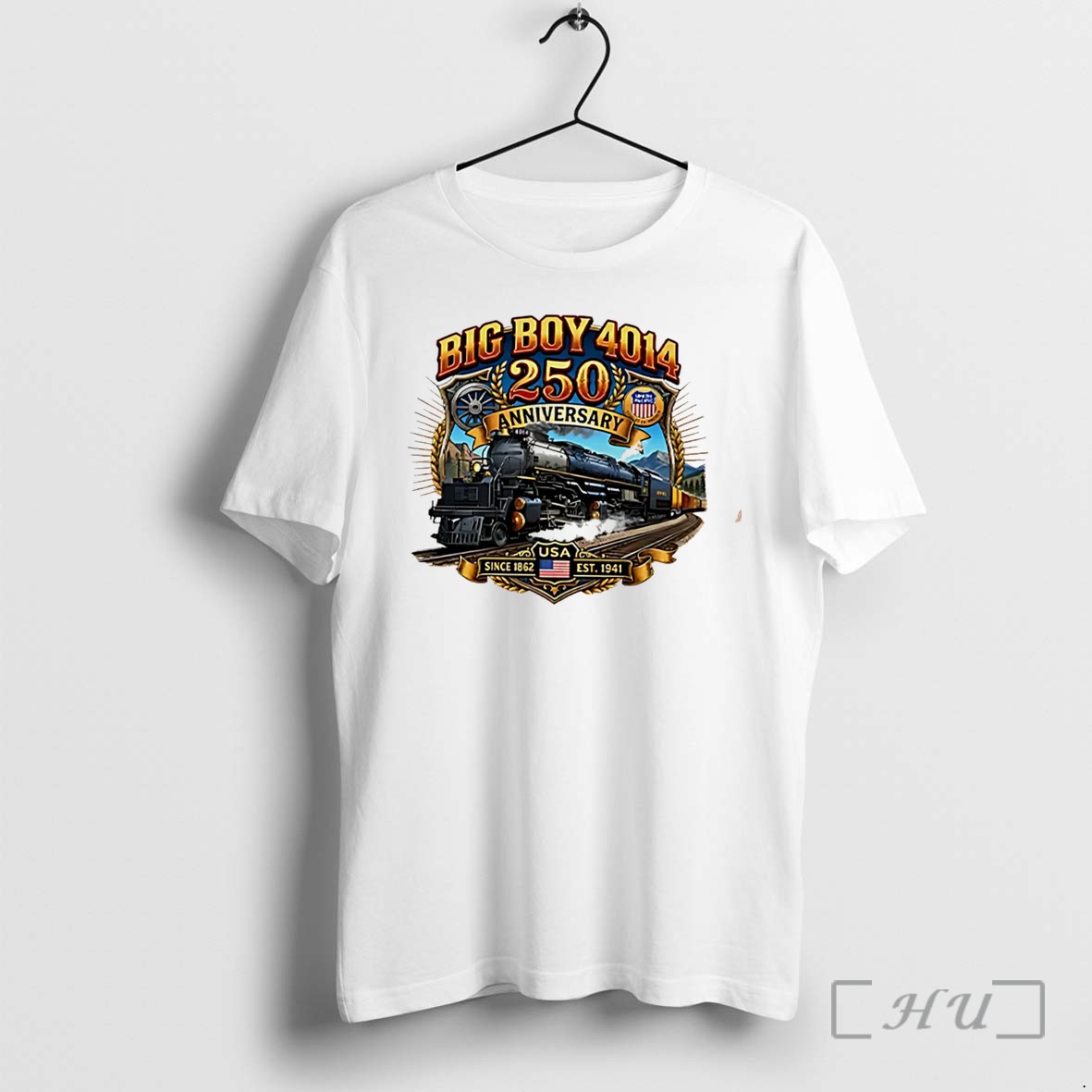 Officials Big Boy 4014 Train Usa 250th Anniversary Tee Premium T Shirts Sweater Hoodie