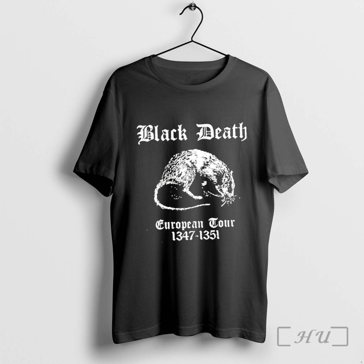 Officials Black Death European Tour 1347 1351 Plague Rat History Premium T Shirts Sweater Hoodie