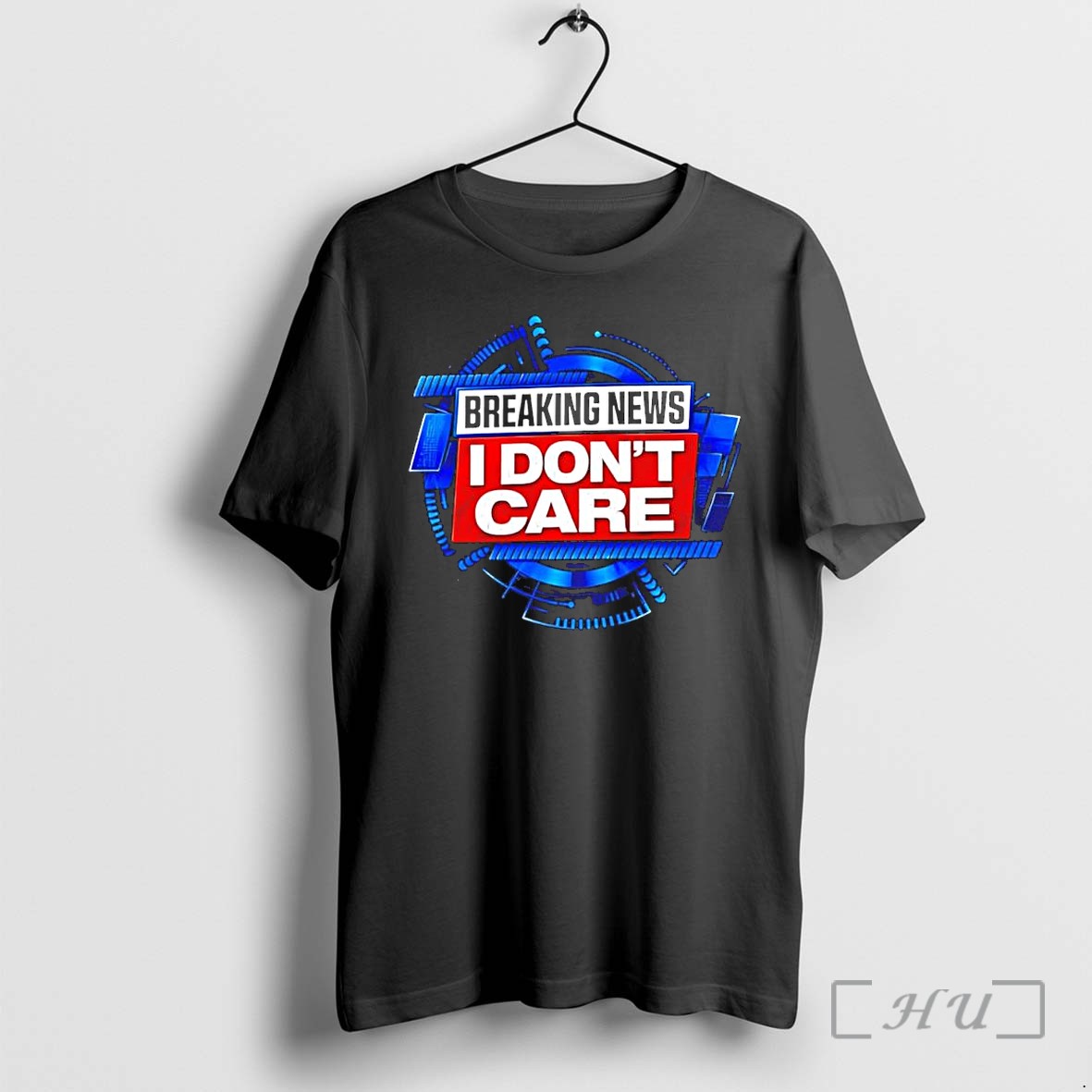 Officials Breaking News I Don Care News Broadcast Satire Parody Meme Premium T Shirts Sweater Hoodie