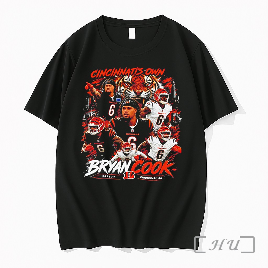 Officials Bryan Cook Cincinnati Football Cincinnatis Own Graphic Tee Premium T Shirts Sweater Hoodie