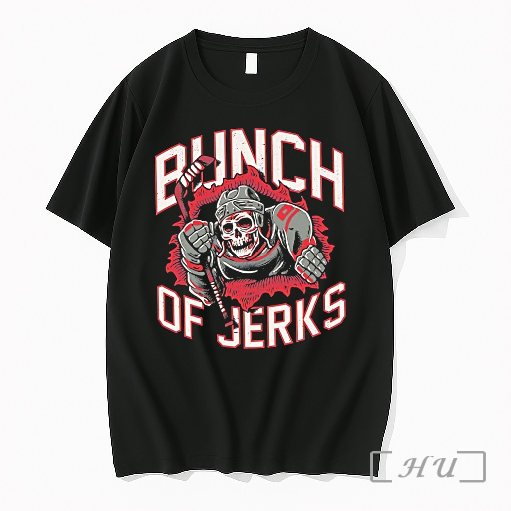 Officials Bunch Of Jerks Carolina Hurricanes Hockey Skeleton Premium T Shirts Sweater Hoodie