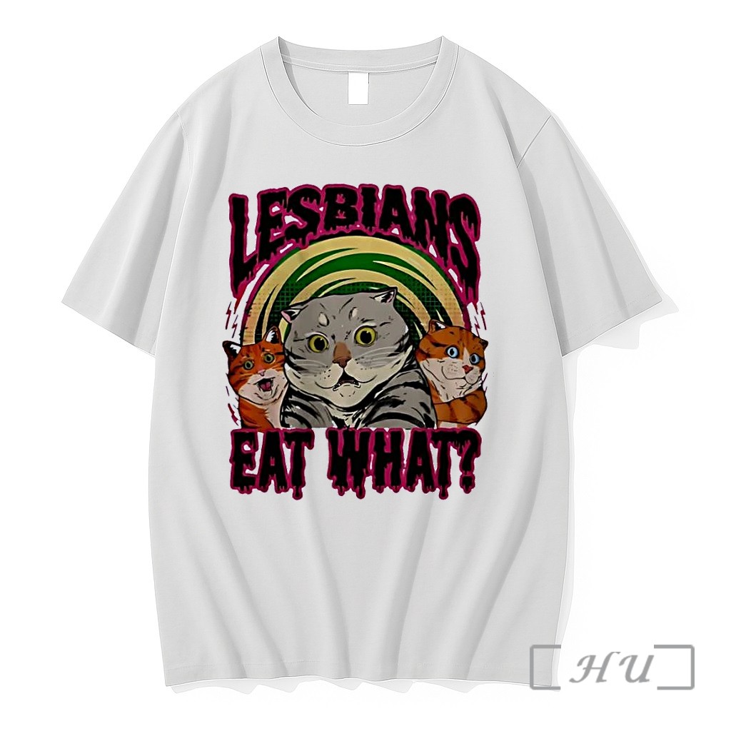 Officials Cats Lesbians Eat What White Premium T Shirts Sweater Hoodie