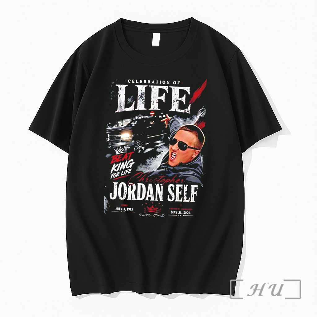 Officials Celebration Of Life Jordan Self Illustration Tee Premium T Shirts Sweater Hoodie