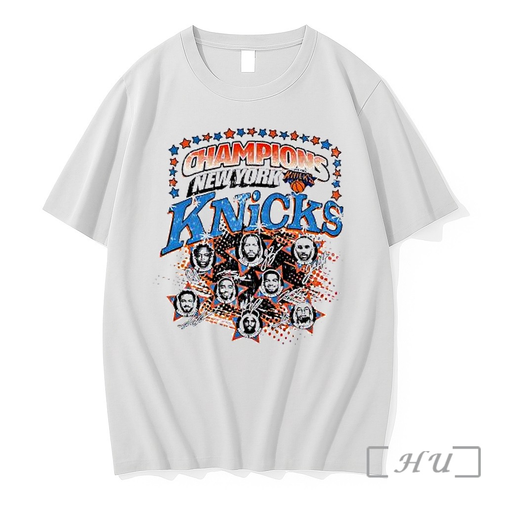 Officials Champions Jalen Brunson New York Knicks Big Face Premium T Shirts Sweater Hoodie
