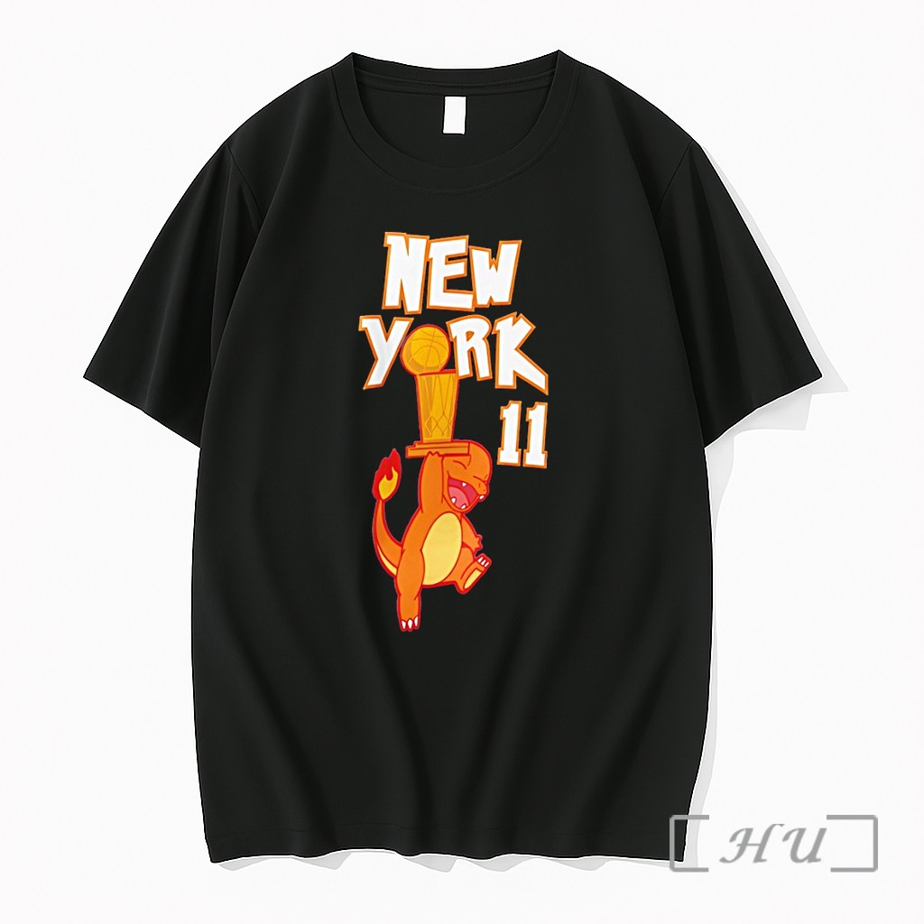 Officials Charmander Pokemon X Jalen Brunson New York Knicks Nba 2026 Premium T Shirts Sweater Hoodie
