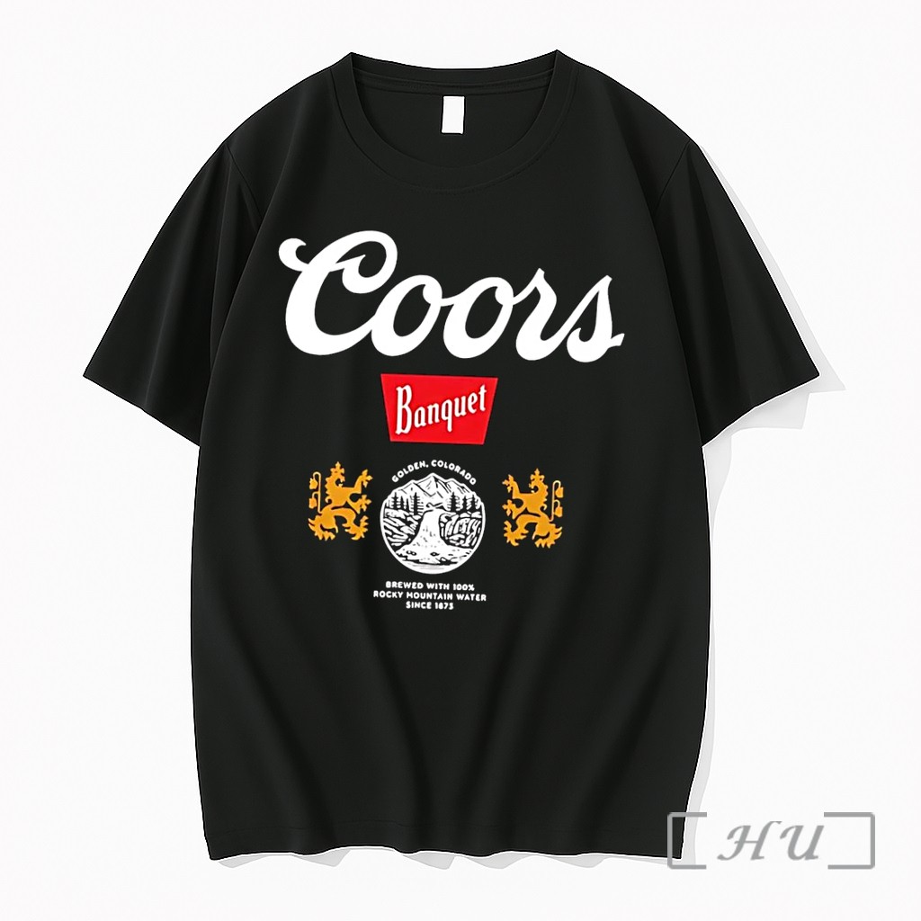 Officials Coors Banquet Golden Colorado Brewed With 100 Rocky Mountain Water Since 1873 Black Premium T Shirts Sweater Hoodie