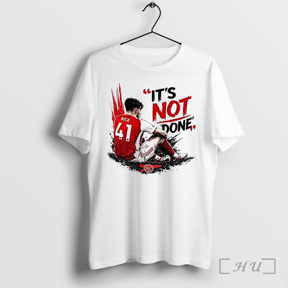 Officials Declan Rice 41 Arsenal Fc Its Not Done 2026 Premium T Shirts Sweater Hoodie