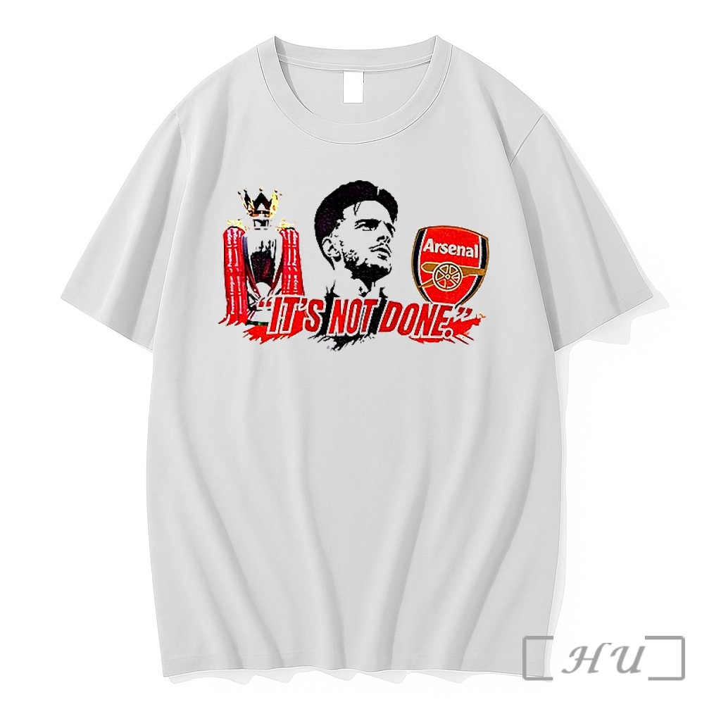 Officials Declan Rice Its Not Done Arsenal Fc Champions 25 26 Logo Premium T Shirts Sweater Hoodie