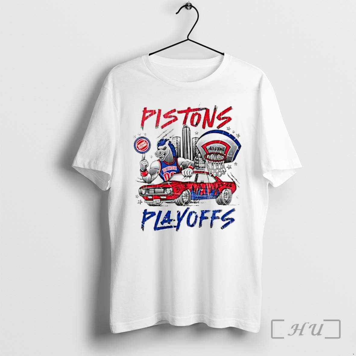 Officials Detroit Pistons Hoop Horse 20250 2026 Playoffs All Dawg Basketball Team Premium T Shirts Sweater Hoodie