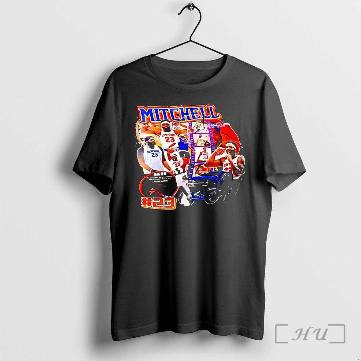 Officials Donovan Mitchell Of New York Knicks Graphic Signature Premium T Shirts Sweater Hoodie