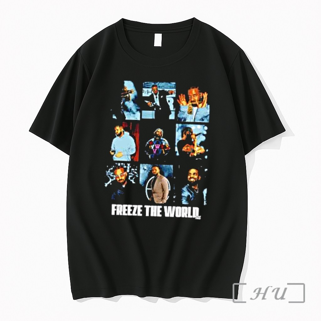 Officials Drake Freeze The World Rent Free Premium T Shirts Sweater Hoodie
