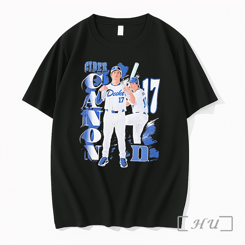 Officials Duke Blue Devils Baseball Team Cider Canon Vintage Tee Premium T Shirts Sweater Hoodie