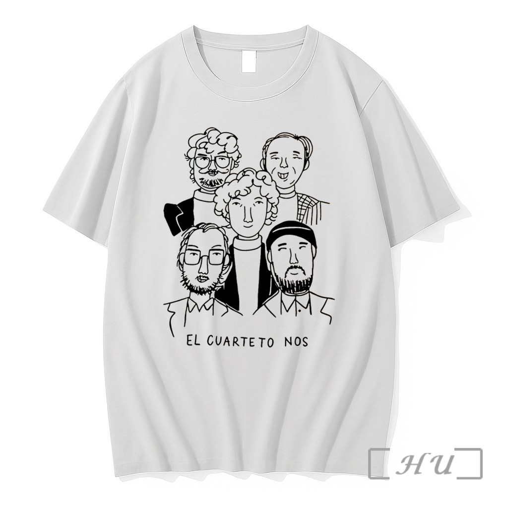 Officials El Cuarteto De Nos Uruguay Members Doodle Tee Premium T Shirts Sweater Hoodie