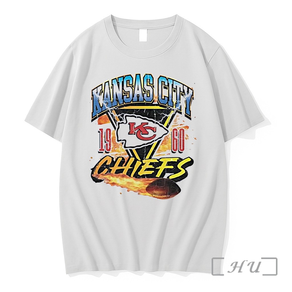Officials Est 1960 Kansas City Chiefs Football Team White Premium T Shirts Sweater Hoodie