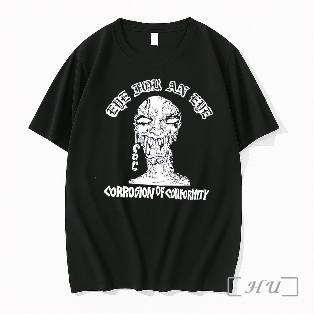 Officials Eye For An Eye Corrosion Of Conformity Graphic Tee Premium T Shirts Sweater Hoodie