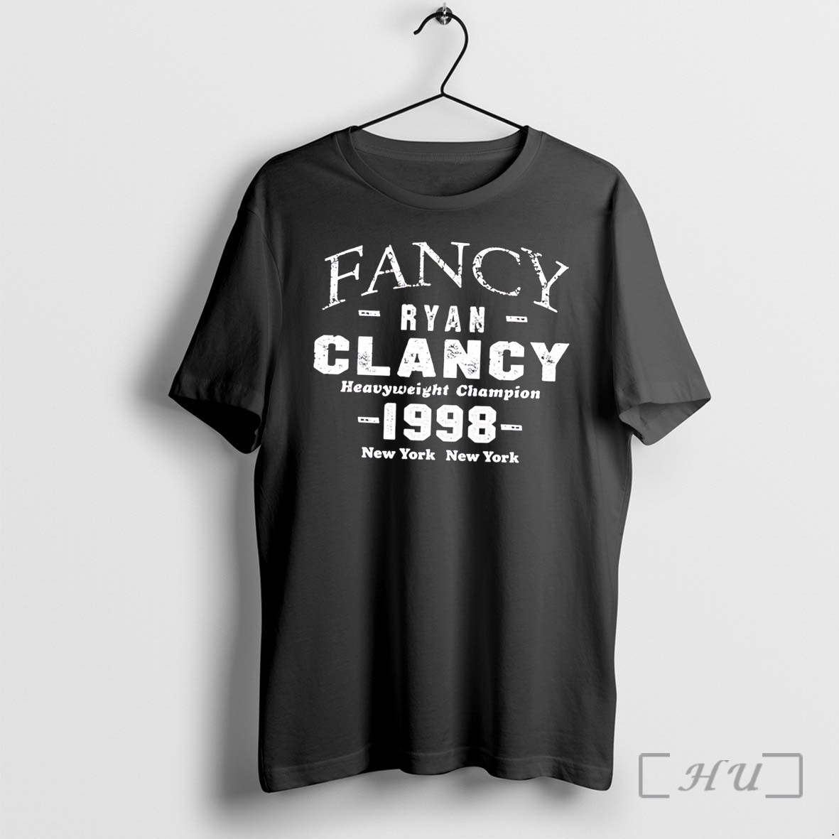 Officials Fancy Ryan Clancy Heavyweight Champion 1998 New York Tee Premium T Shirts Sweater Hoodie