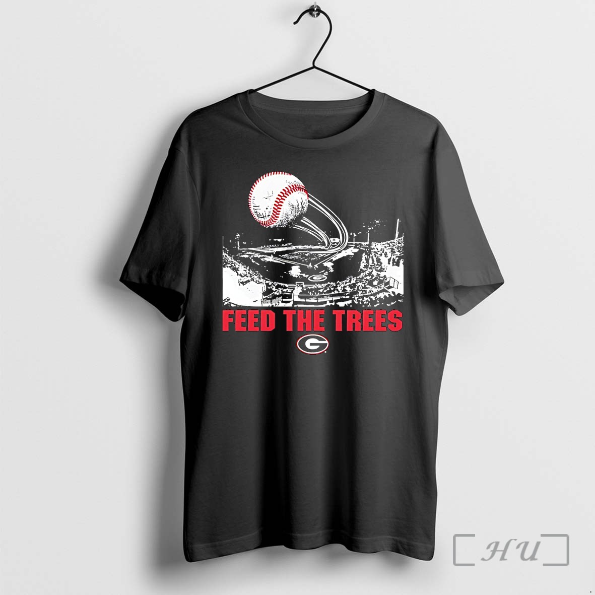 Officials Feed The Trees Georgia Bulldogs Baseball Sports Premium T Shirts Sweater Hoodie