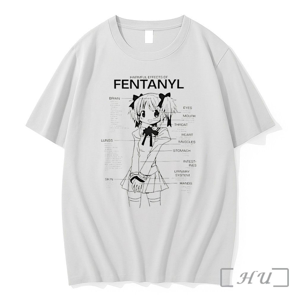 Officials Fentanyl Madoka Viral Silly Yuri Manga Harmful Effects Of Fentanyl Premium T Shirts Sweater Hoodie