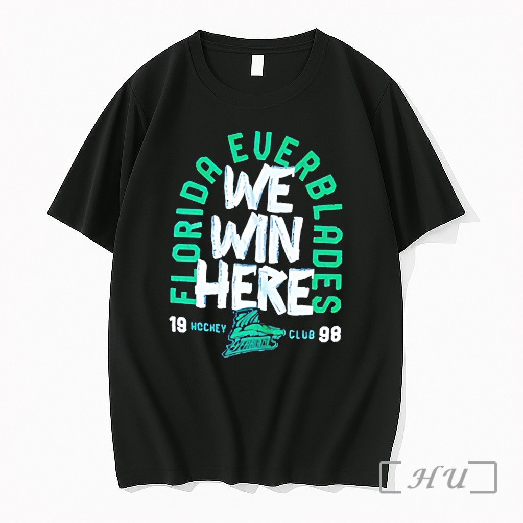 Officials Florida Everblades We Win Here 1998 Tee Premium T Shirts Sweater Hoodie
