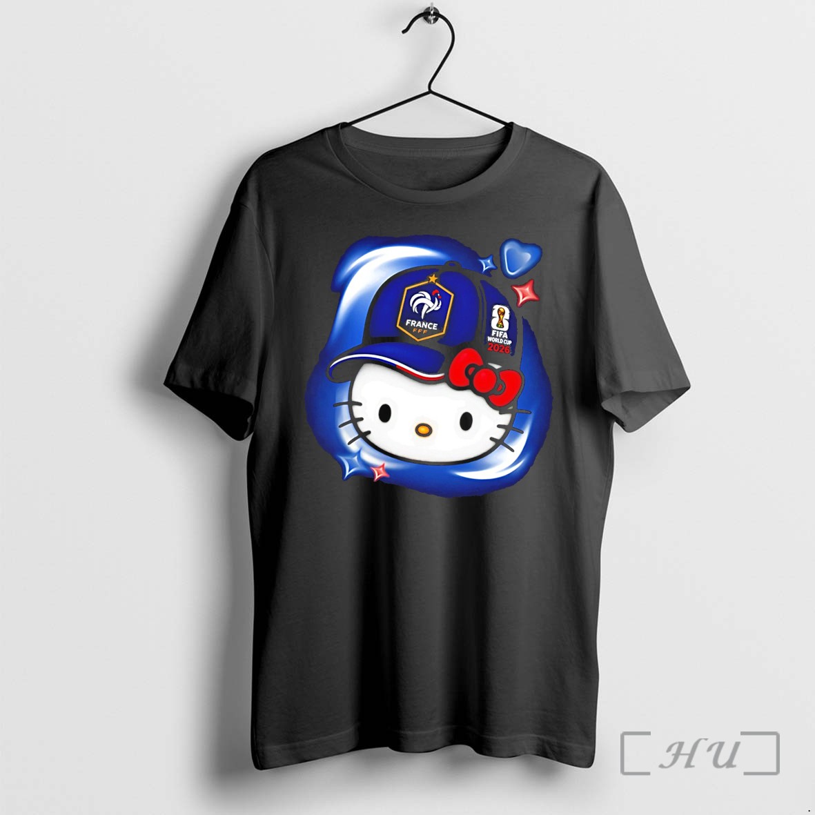 Officials France X Hello Kirty World Cup 2026 Fifa Tee Premium T Shirts Sweater Hoodie