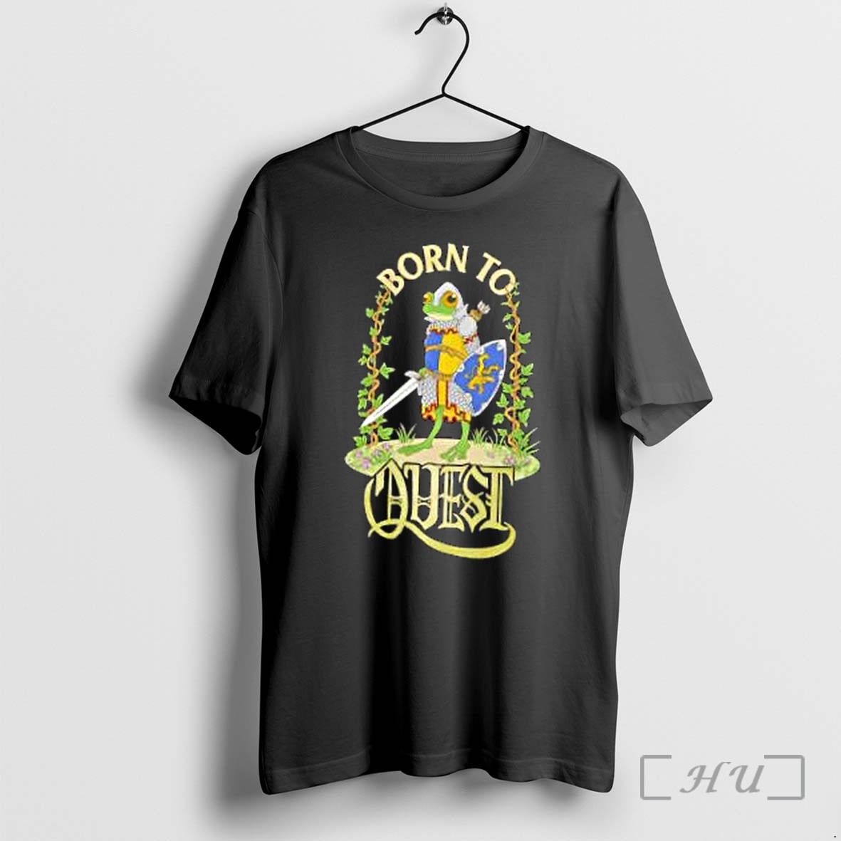 Officials Frog Born To Quest Premium T Shirts Sweater Hoodie