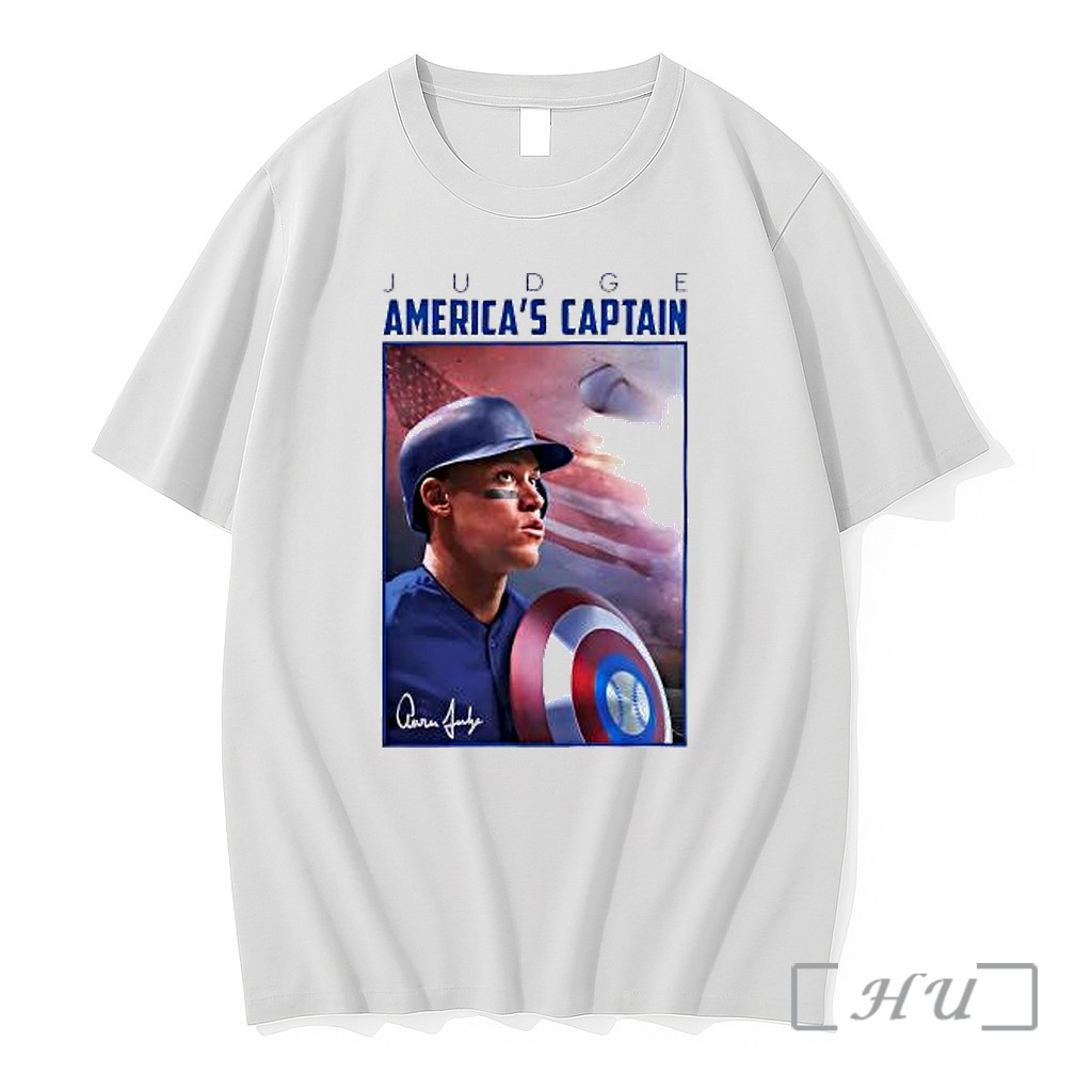Officials Gayezoqt Aaron Judge New York Yankees Judge Americas Captain Premium T Shirts Sweater Hoodie