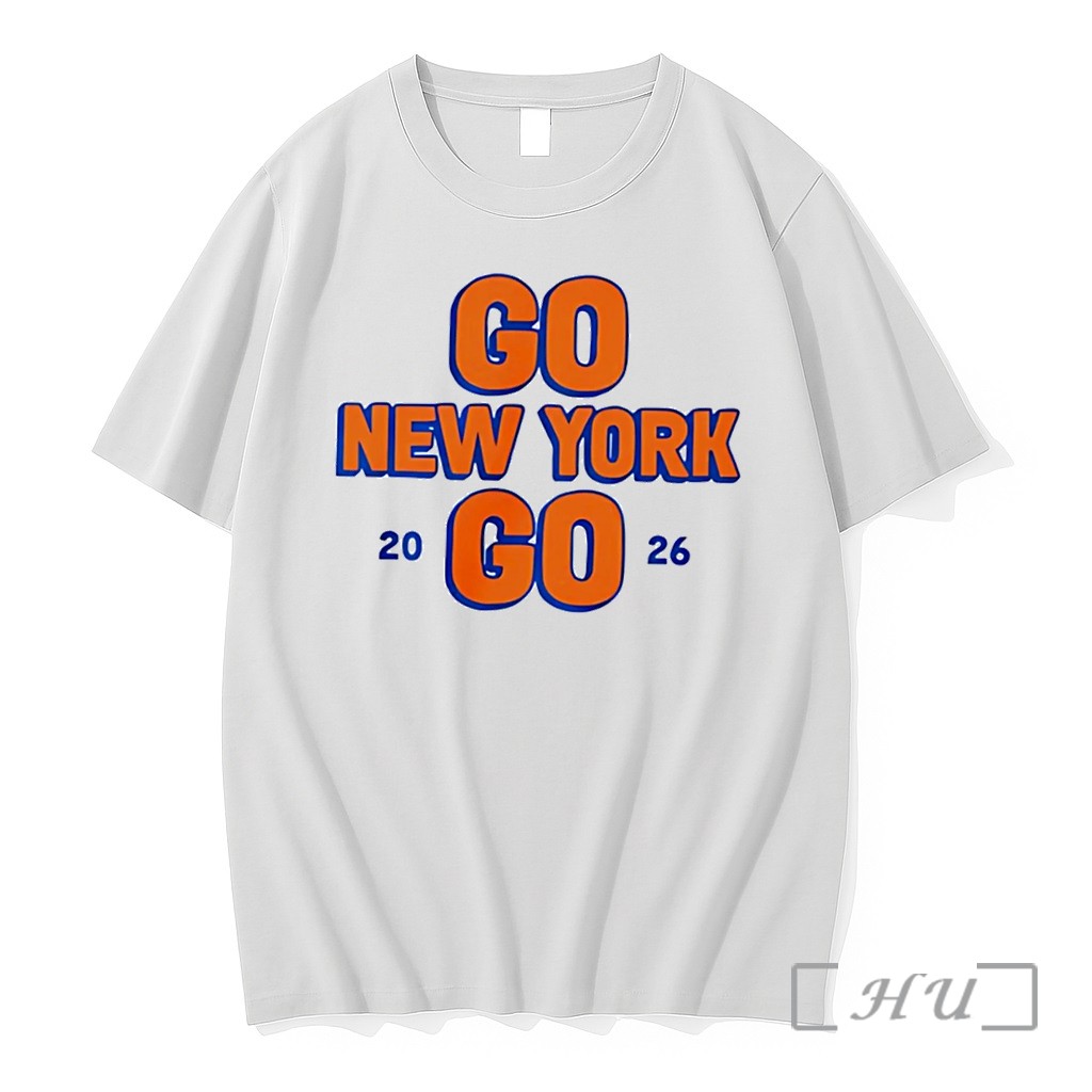Officials Go New York Go 2026 New York Knicks Tee Premium T Shirts Sweater Hoodie
