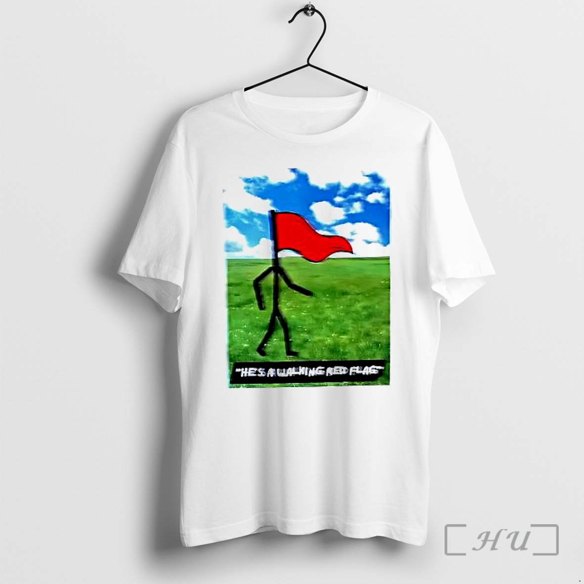 Officials Hes A Walking Red Flag Premium T Shirts Sweater Hoodie