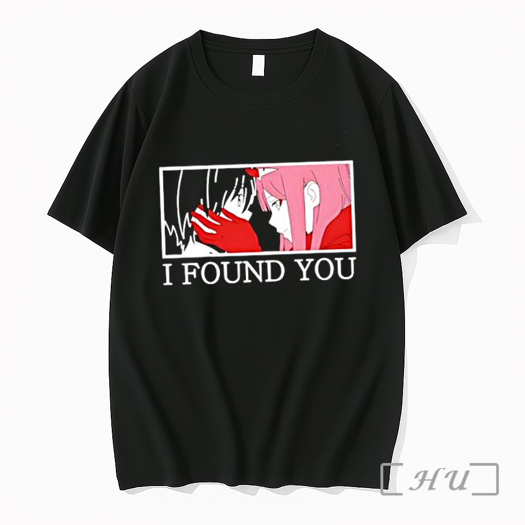 Officials Hiro And Zero Two Darling In The Franxx I Found You Premium T Shirts Sweater Hoodie