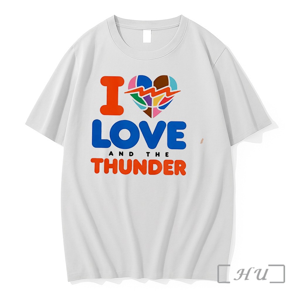 Officials I Love And The Thunder Pride Tee Premium T Shirts Sweater Hoodie
