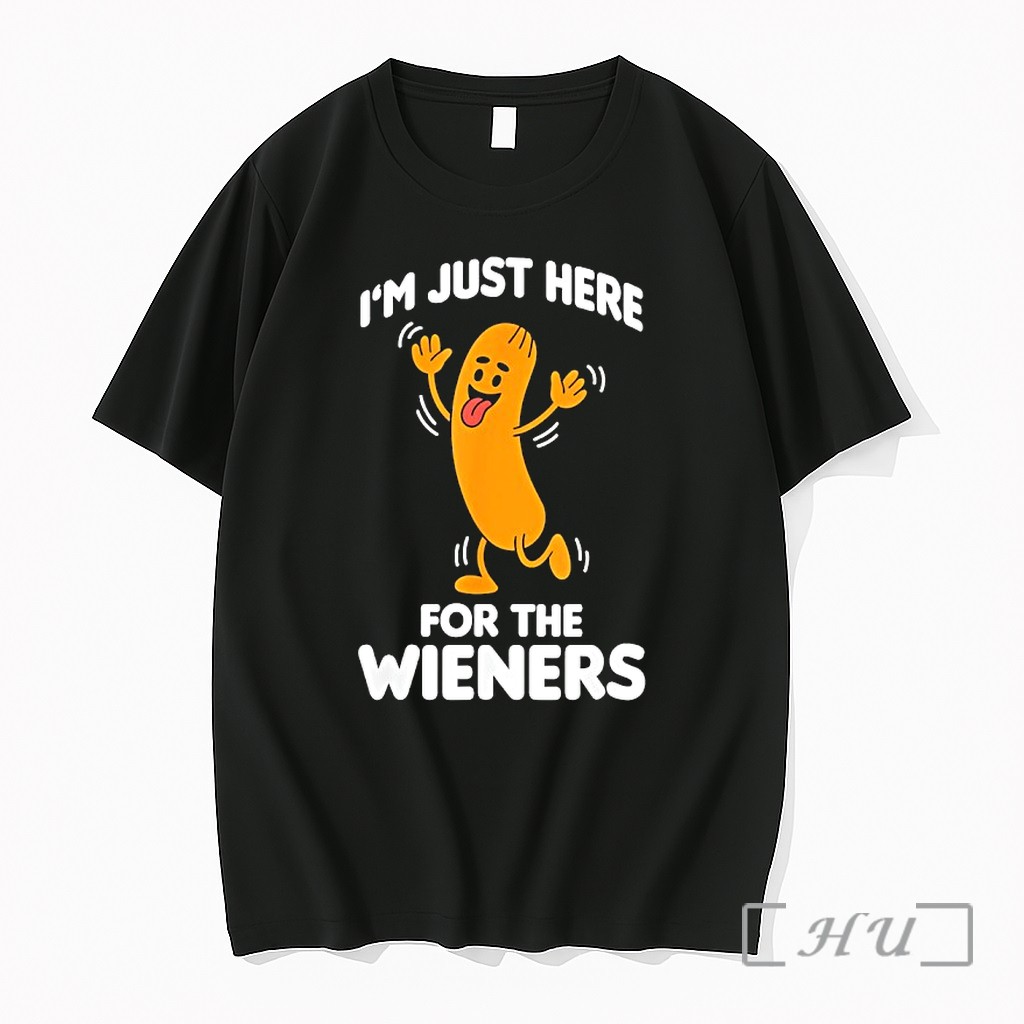 Officials Im Just Here For The Wieners Premium T Shirts Sweater Hoodie