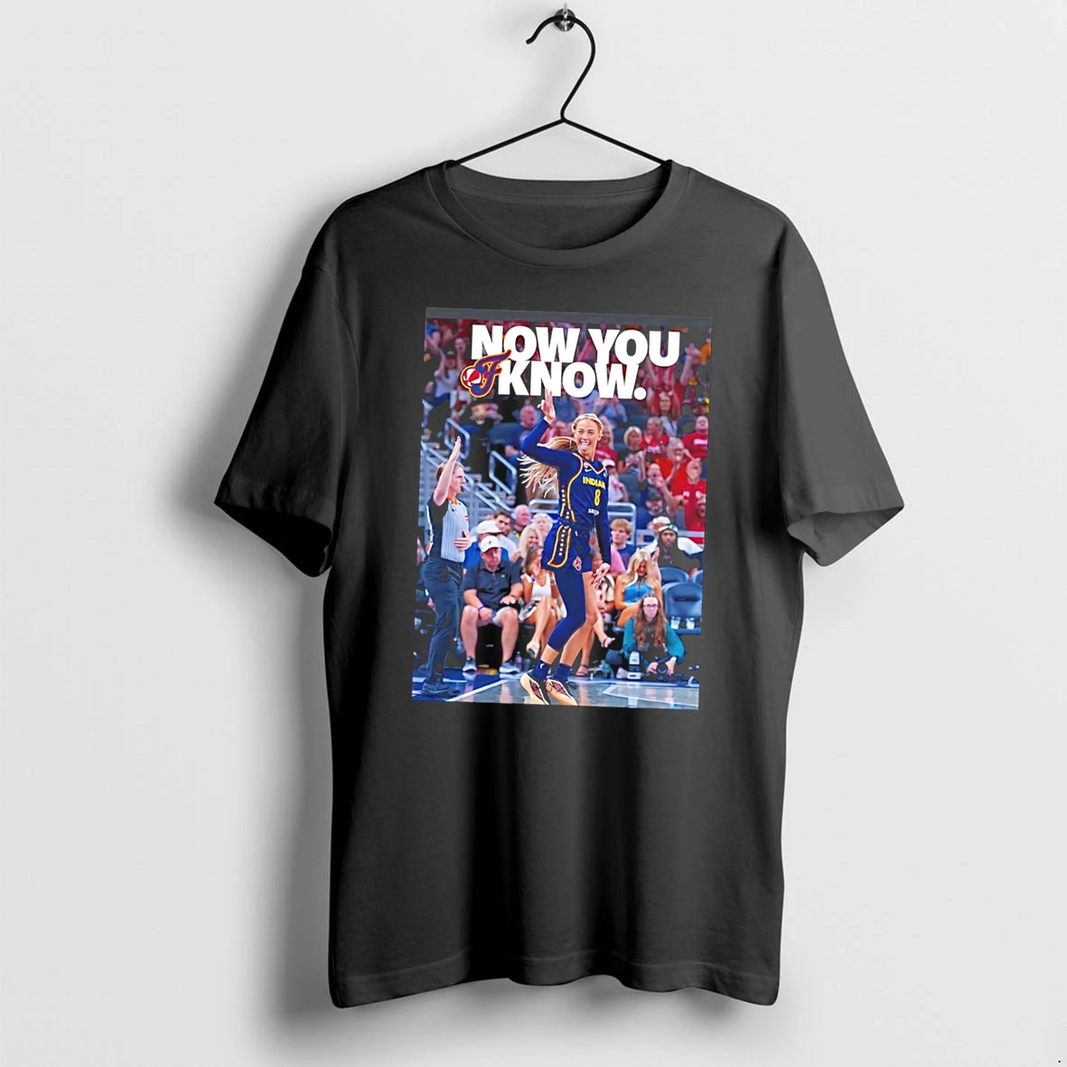 Officials Indiana Fever Sophie Cunningham Now You Know Portrait Tee Premium T Shirt Sweatshirt Hoodie