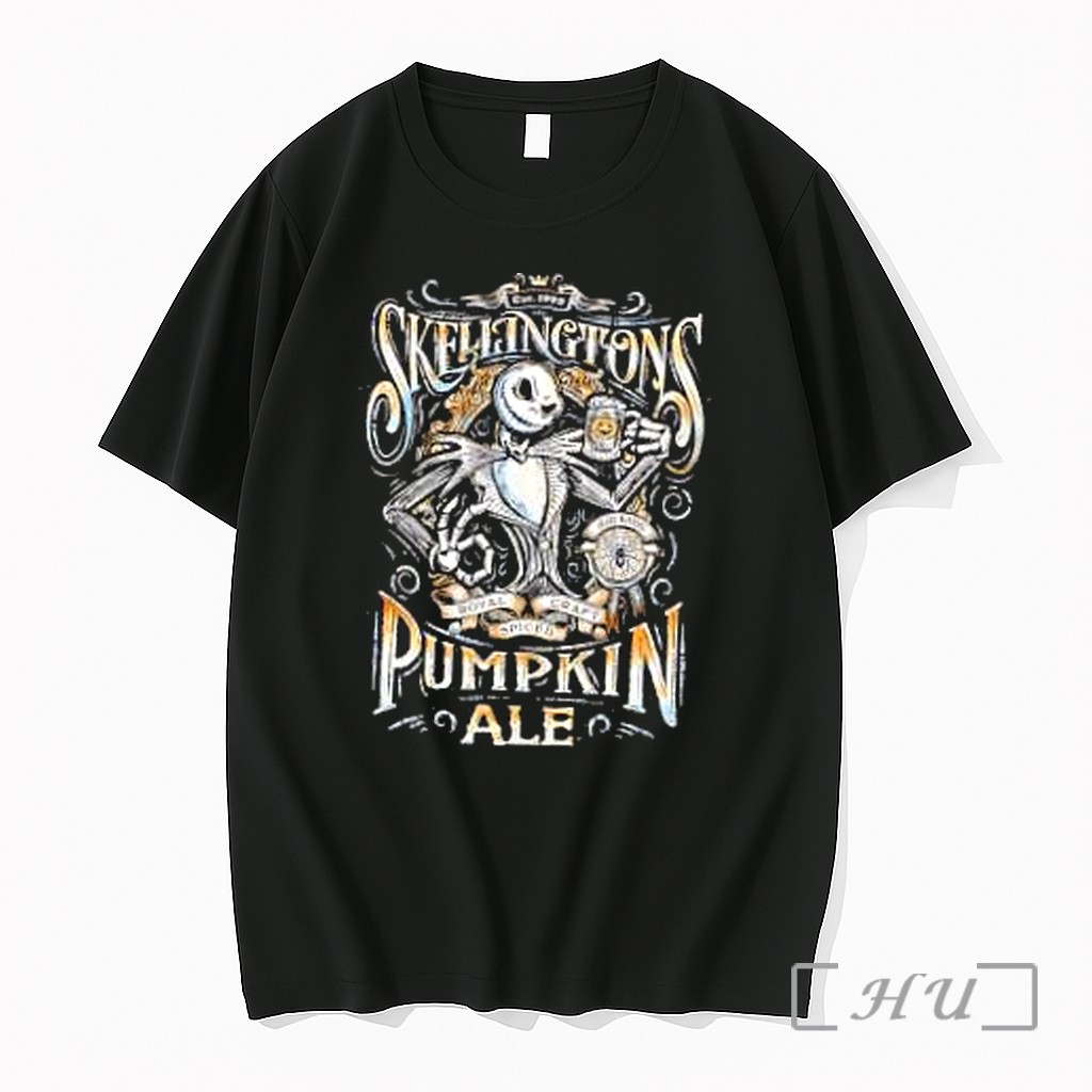Officials Jack Skellington Nightmare Before Christmas Skellingtons Royal Craft Pumpkin Ale Premium T Shirts Sweater Hoodie