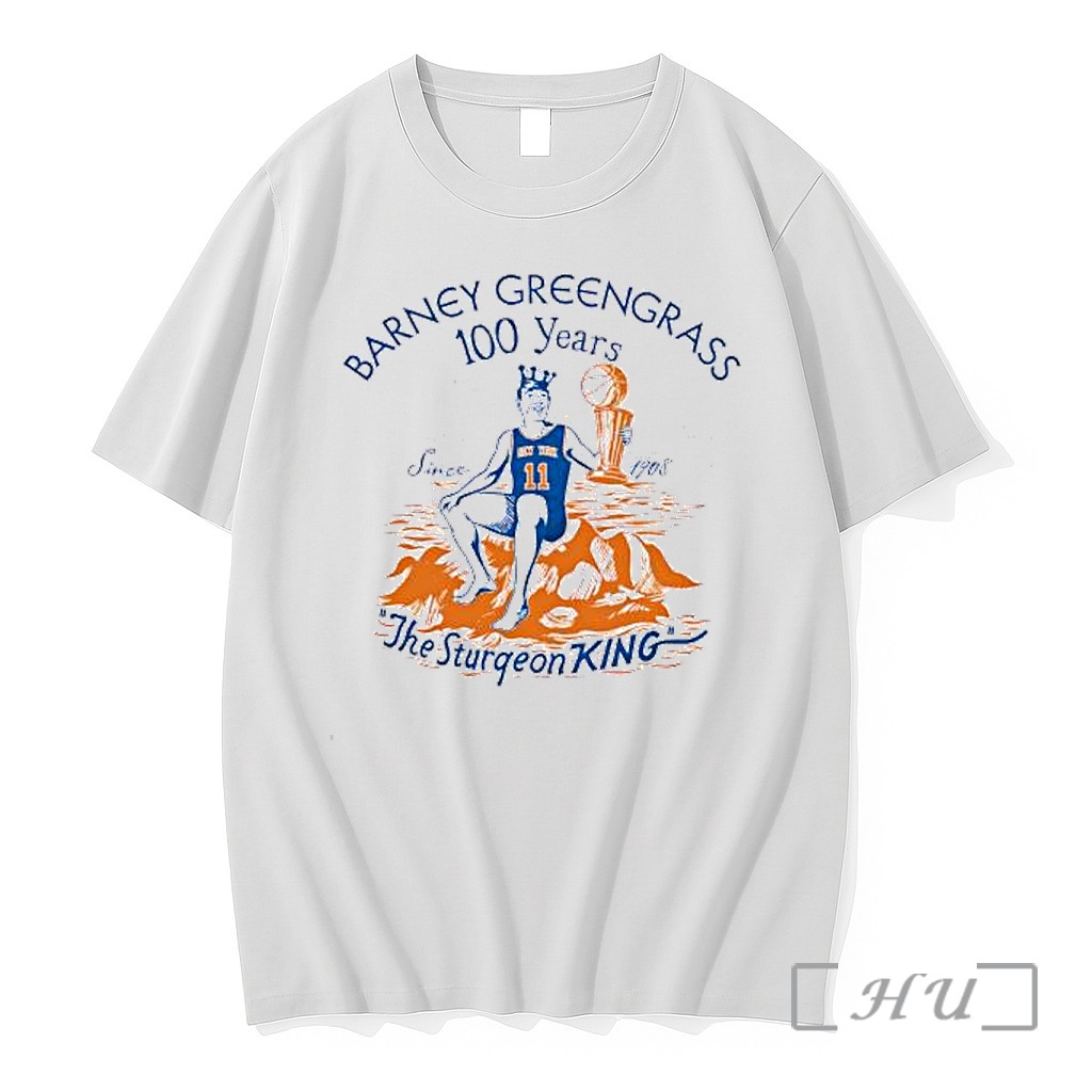 Officials Jalen Brunson Barney Greengrass 100 Year The Sturgeon King Premium T Shirts Sweater Hoodie
