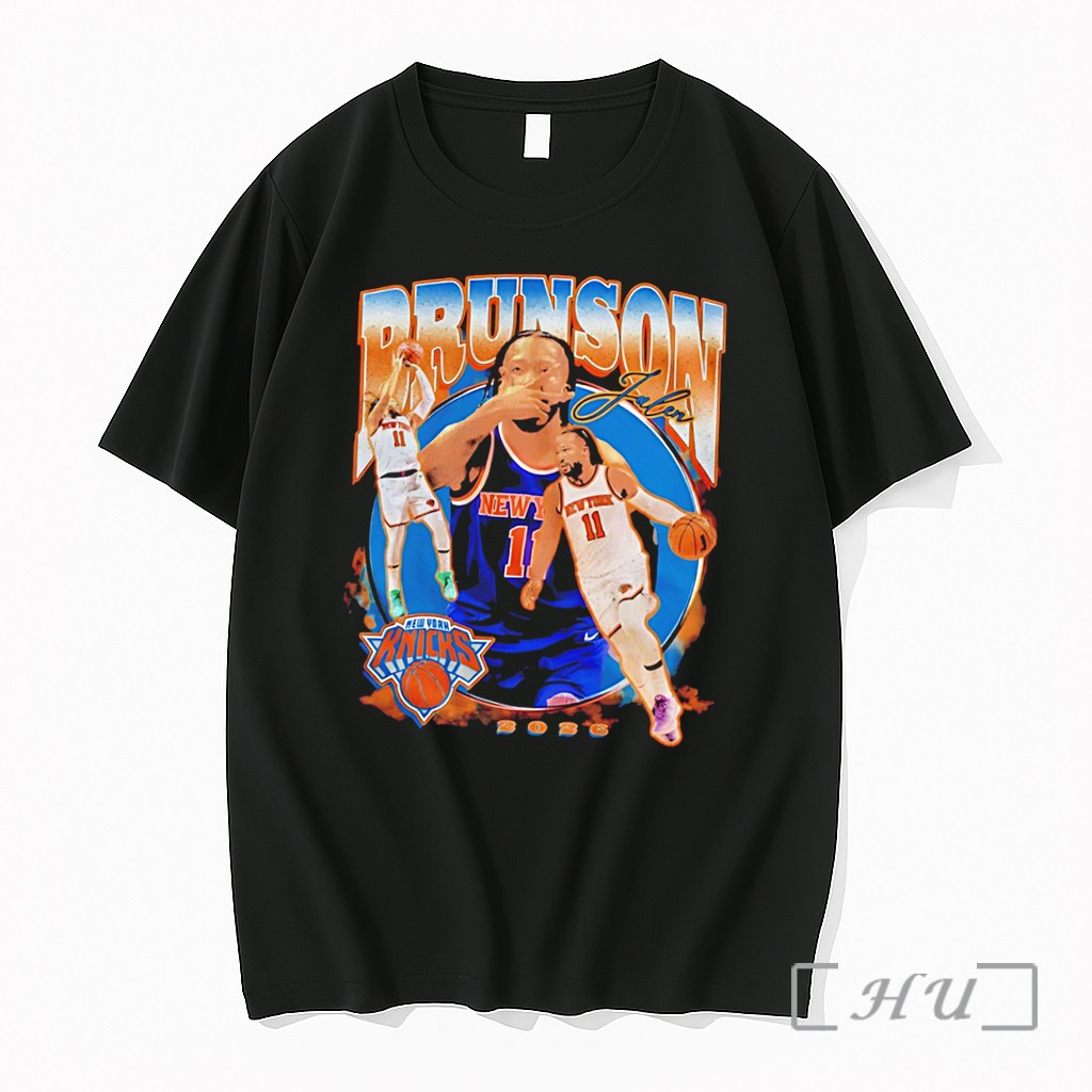 Officials Jalen Brunson Captain Clutch New York Knicks 2026 Champions Graphic Tee Premium T Shirts Sweater Hoodie