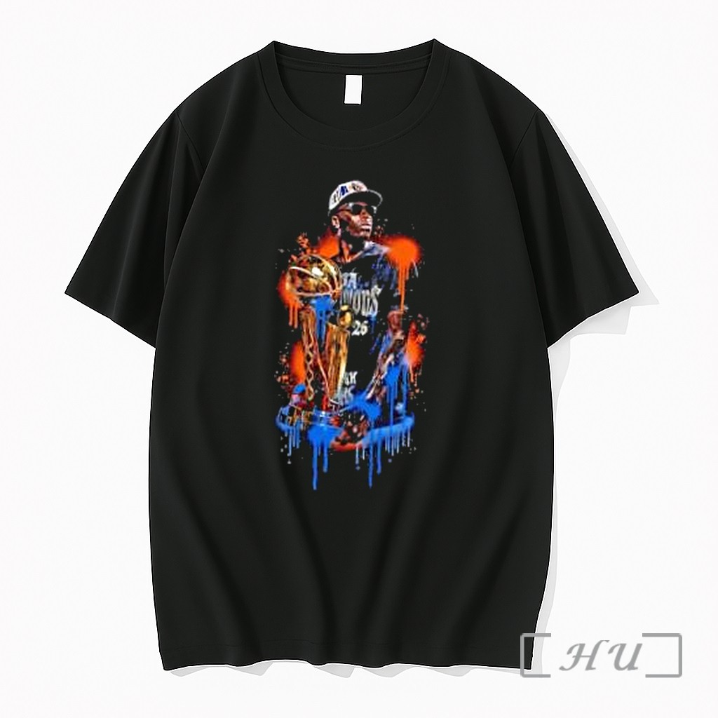 Officials Jalen Brunson New York Knicks 2026 Champions Nba Trophy Premium T Shirts Sweater Hoodie