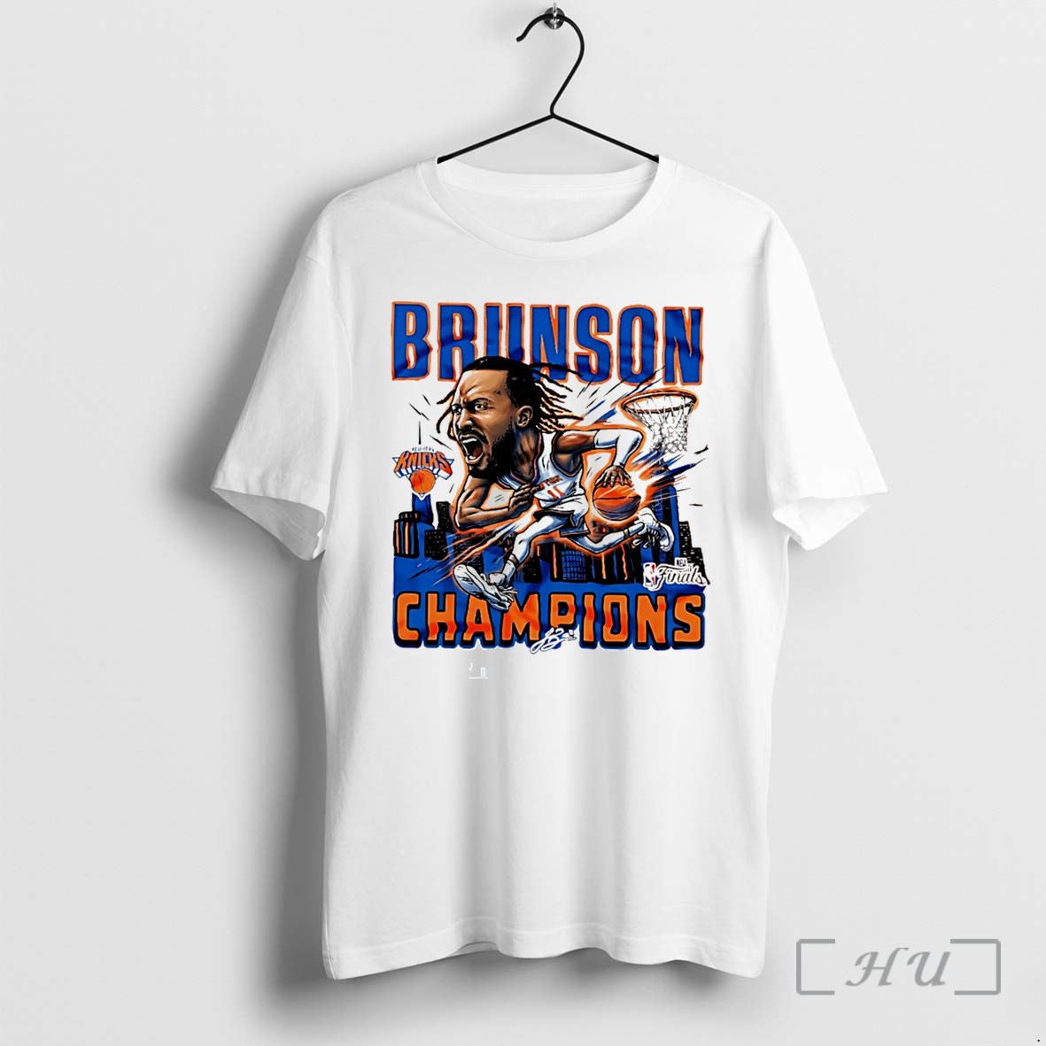 Officials Jalen Brunson New York Knicks 2026 Nba Finals Champions Cotton Tee Premium T Shirts Sweater Hoodie