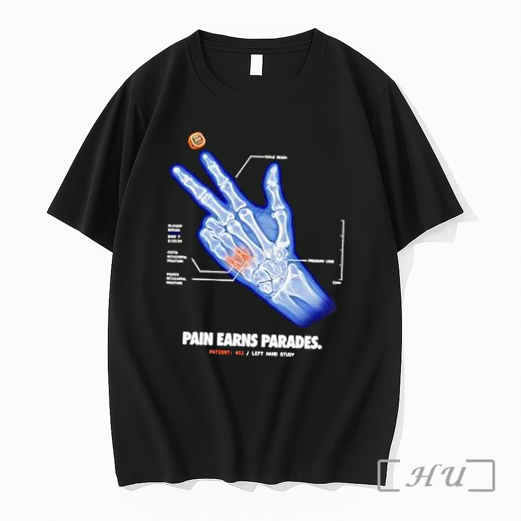 Officials Jalen Brunson New York Knicks Nba Pain Earns Parades Patient 11 Left Hand Study Premium T Shirts Sweater Hoodie