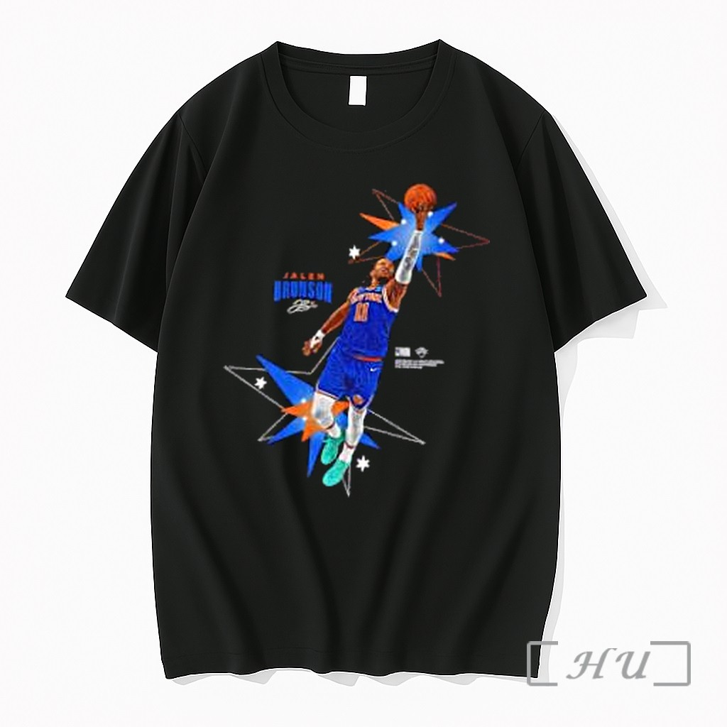 Officials Jalen Brunson New York Knicks New York Forever Signature Premium T Shirts Sweater Hoodie