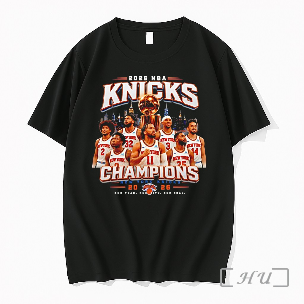 Officials Jalen Brunson New York Knicks Big Team 2026 Nba Champions Basketball Premium T Shirts Sweater Hoodie