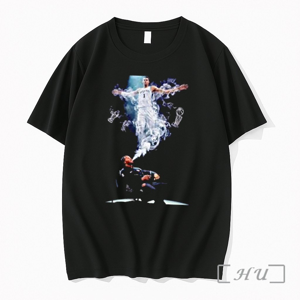 Officials Jalen Brunson New York Knicks Moke Victor Wembanyama San Antonio Spurs Nba Premium T Shirts Sweater Hoodie