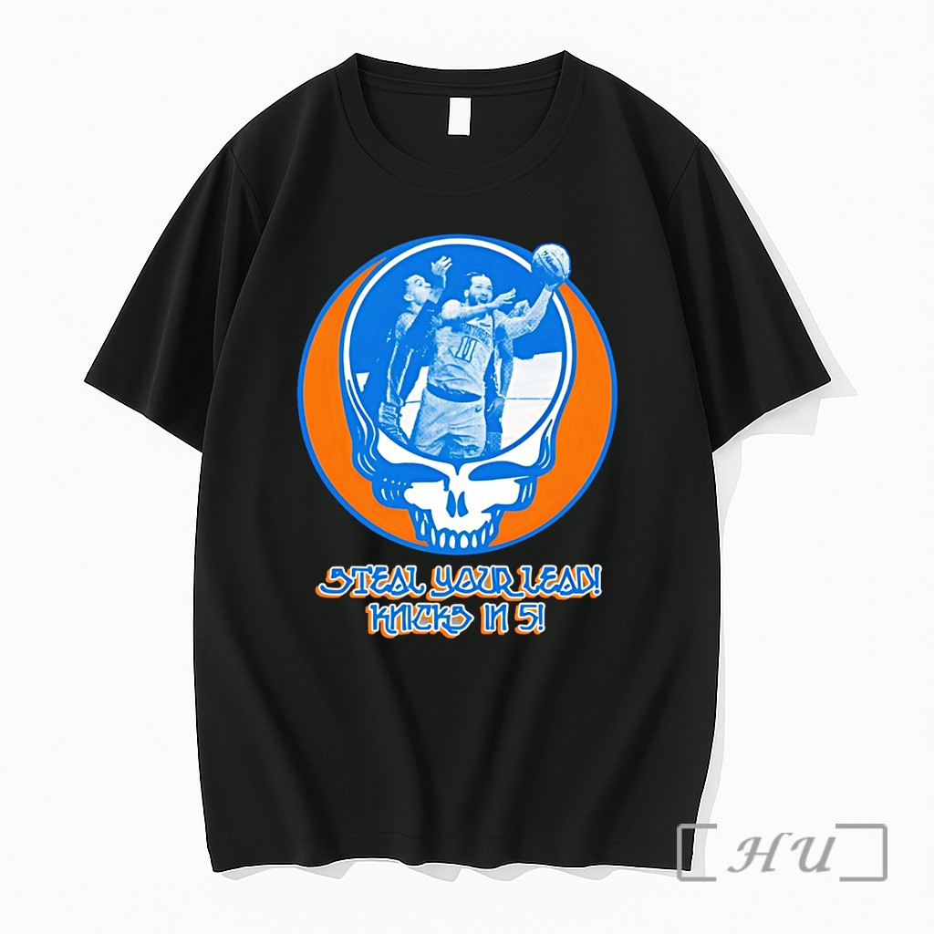 Officials Jalen Brunson Steal Your Face Grateful Dead New York Knicks Nba Finals Steal Your Lead Knicks In 5 Premium T Shirts Sweater Hoodie