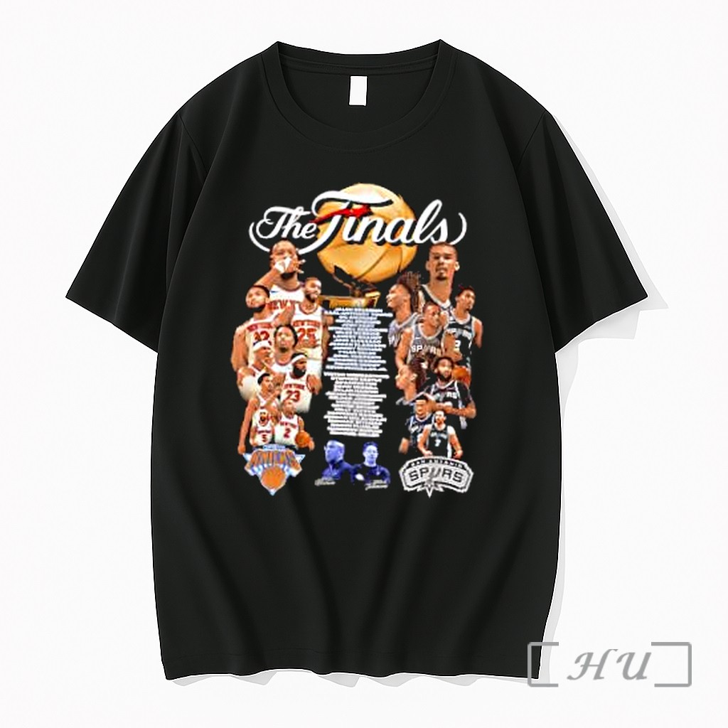 Officials Jalen Brunson Victor Wembanyama New York Knicks San Antonio Spurs The Finals Premium T Shirts Sweater Hoodie