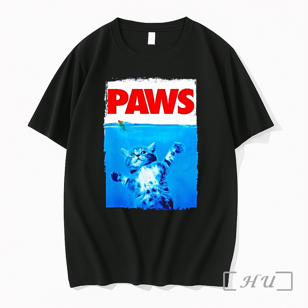 Officials Jaws Universal Steven Spielberg Amblin Entertainment Kitten Mouse Paws Premium T Shirts Sweater Hoodie