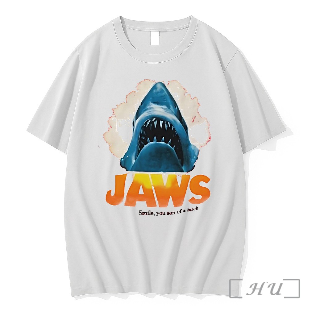 Officials Jaws Shark Smile You Son Of A Bitch Premium T Shirts Sweater Hoodie