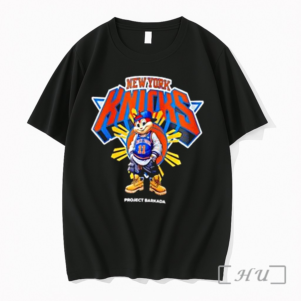 Officials Jollibee New York Knicks Project Barkada Logo Premium T Shirts Sweater Hoodie