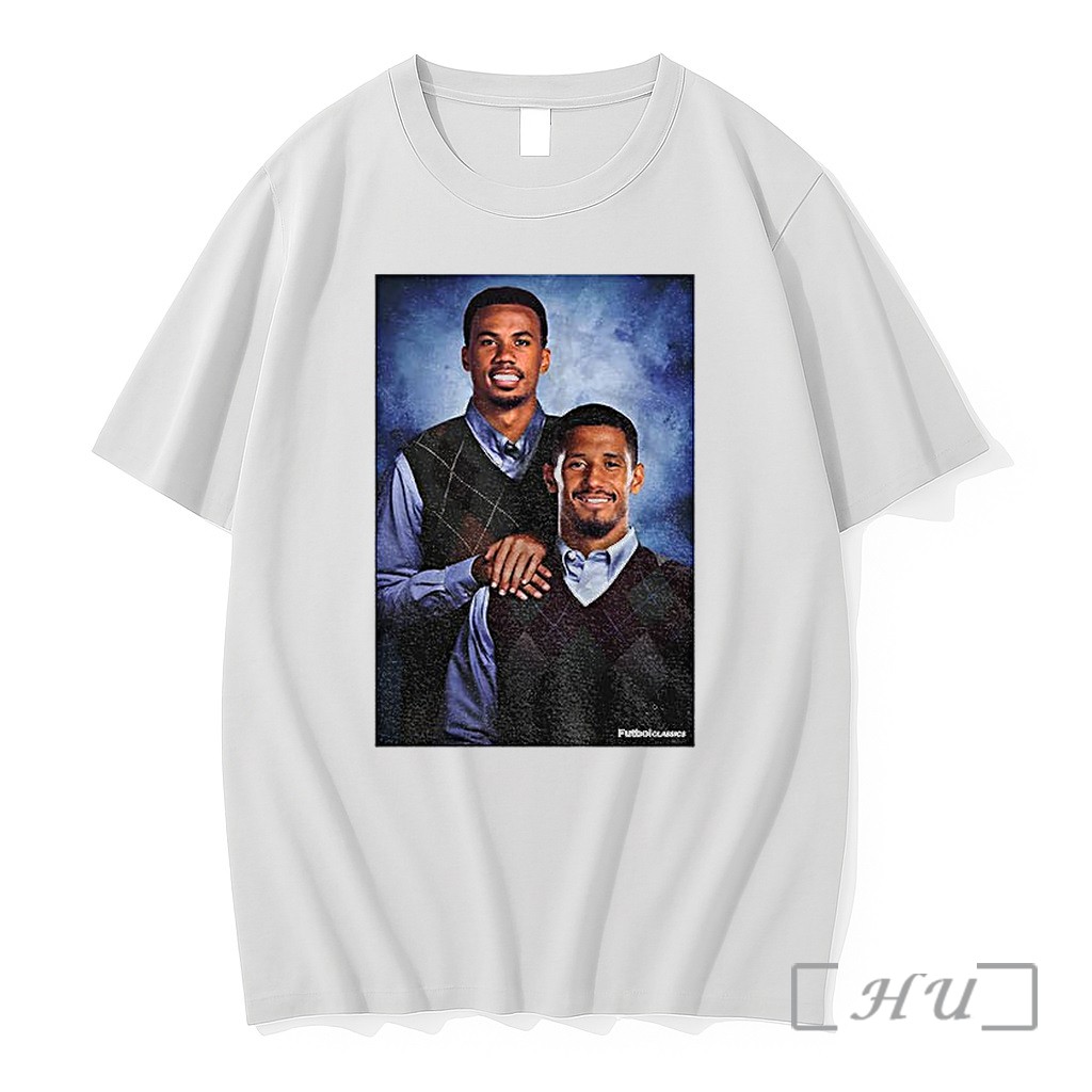 Officials Josh Kroenke Wearing Gabriel And William Saliba Step Brothers Arsenal Fc 2026 Premium T Shirts Sweater Hoodie