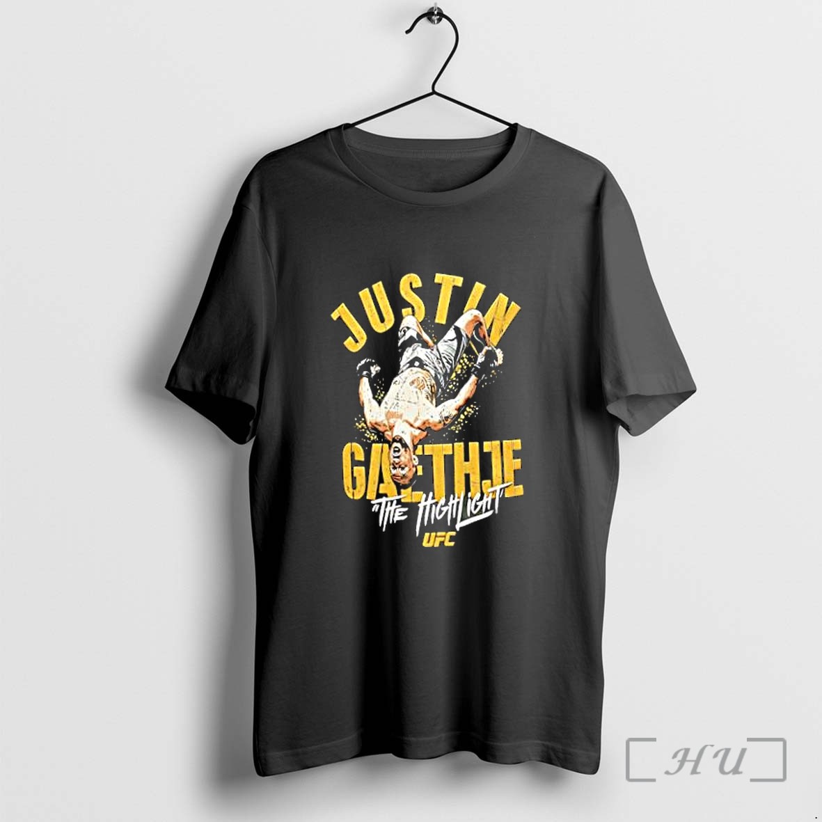 Officials Justin Gaethje The Highlight Ufc Sport Fans Premium T Shirts Sweater Hoodie